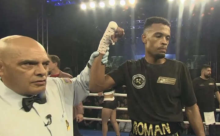 Filho de Anderson Silva, Gabriel Silva venceu em sua estreia no Boxe profissional (Foto: Reprodução)