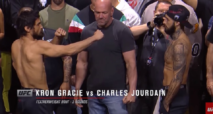 Em seu retorno ao MMA, Kron Gracie vai enfrentar Charles Jourdain (Foto: Reprodução/UFC)