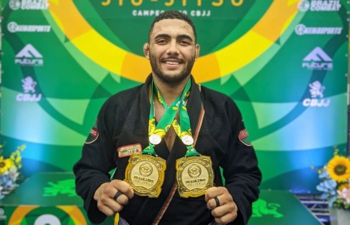 Brasileiro de Jiu-Jitsu 2023: Rafael Borges finaliza no absoluto e garante ouro duplo na faixa-roxa