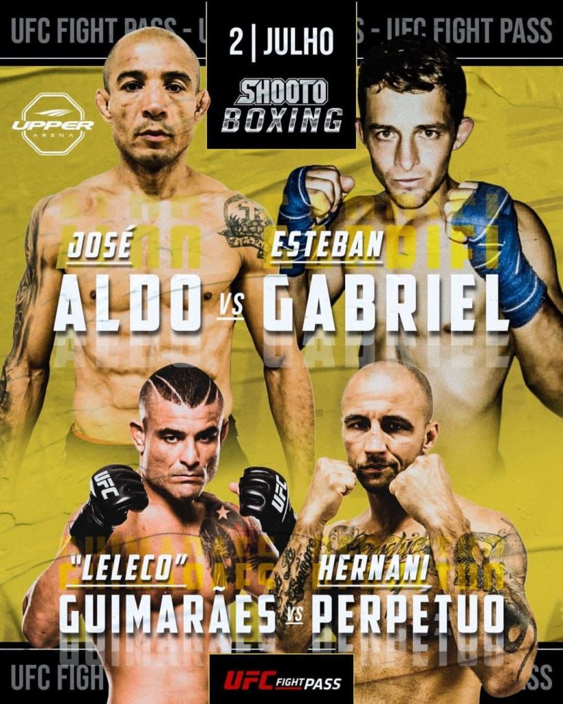 José Aldo volta aos ringues para lutar no ‘Shotoo Boxing’, programado para acontecer no dia 2 de julho, no Rio de Janeiro (Foto: Divulgação: Instagram)