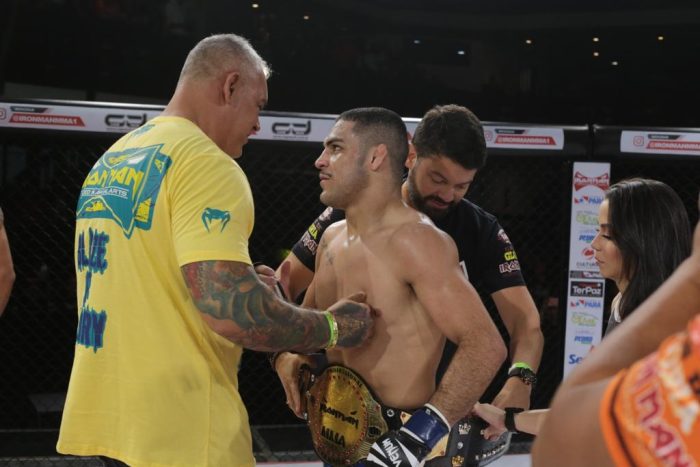 Iron Man MMA 25: promessa do peso-galo, Matheus Correa mantém cinturão; Naize fatura título dos palhas