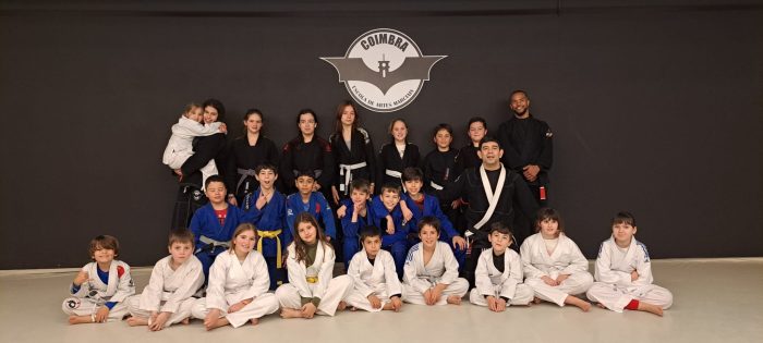 Professor de Jiu-Jitsu na Coimbra MMA celebra chegada do Europeu da ISBJJA em Portugal