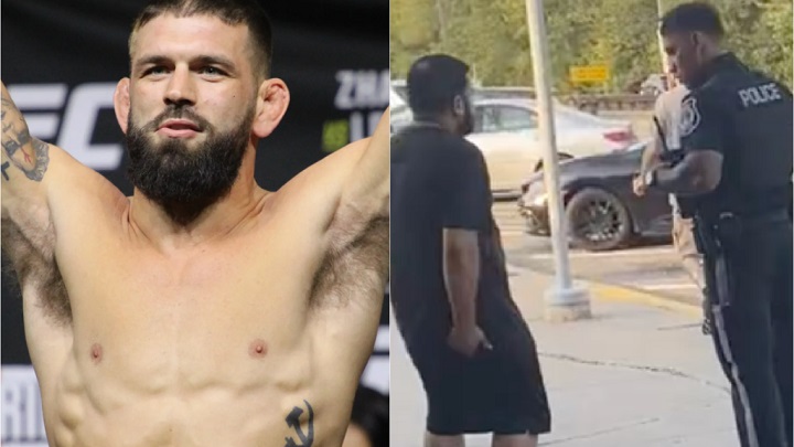 Atleta do UFC, Andre Petroski entregou à polícia homem suspeito de ter se masturbado em local público (Foto: Reprodução)