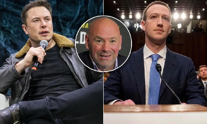 Presidente do UFC, Dana White segue bastante animado para promover possível duelo entre Mark Zuckerberg e Elon Musk (Foto: Reprodução)