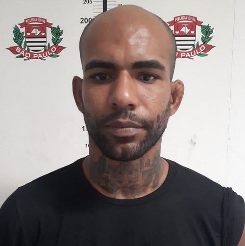 Erberth Santos foi preso no interior de São Paulo (Foto: Divulgação/Batalhão de Choque de Campo Grande)