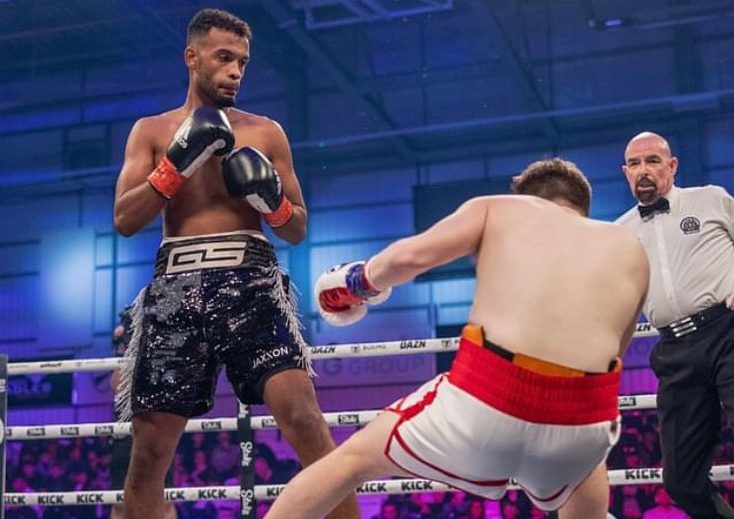 Gabriel Silva, filho de Anderson Silva, tem duas vitórias no Boxe (Foto: Divulgação)