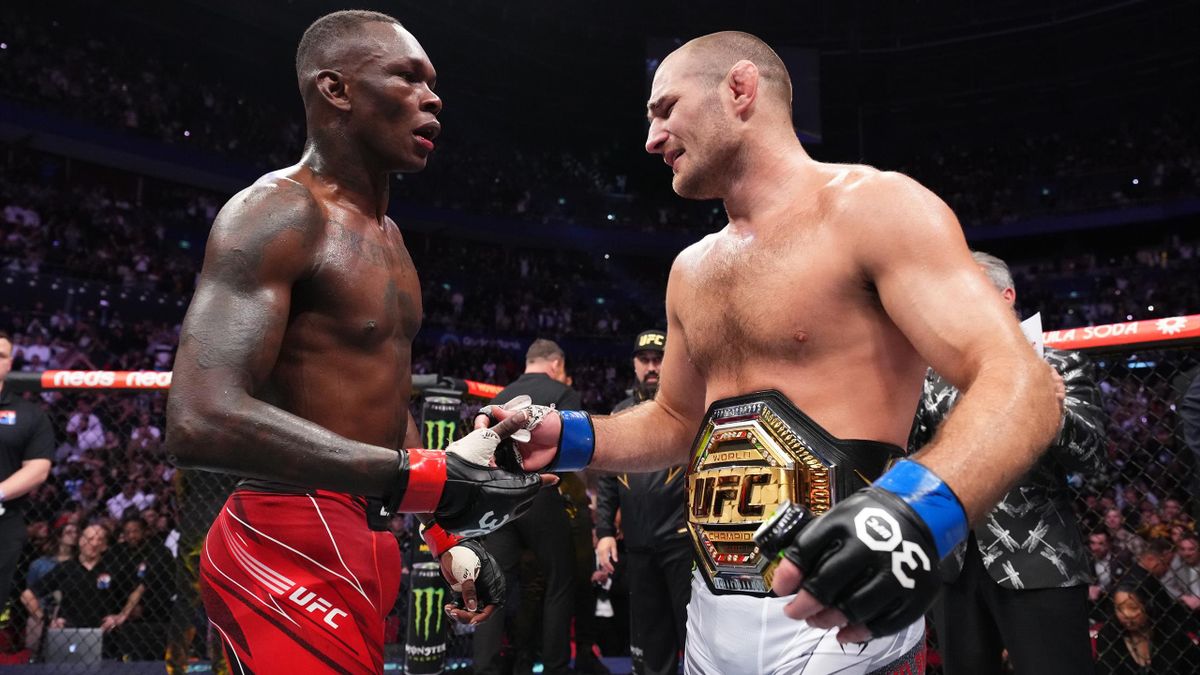 Sean Strickland venceu Israel Adesanya e conquistou o cinturão peso-médio no UFC 293 (Foto: Divulgação/UFC)
