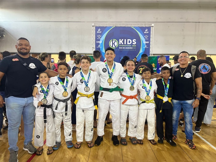 Atletas da White House Jiu-Jitsu School deram um show no Rio de Janeiro (Foto divulgação)