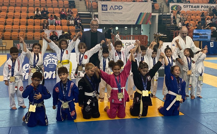 Dia do Festival Kids foi um dos pontos altos do Europeu de Jiu-Jitsu da ISBJJA (Foto divulgação)