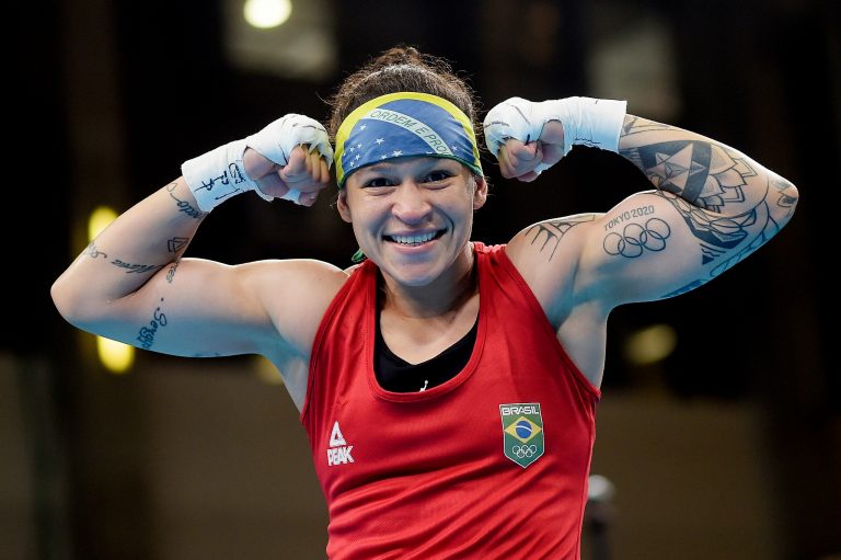 Um dos principais nomes do Brasil no Boxe, Bia Ferreira está garantida nas próximas Olimpíadas (Foto divulgação)