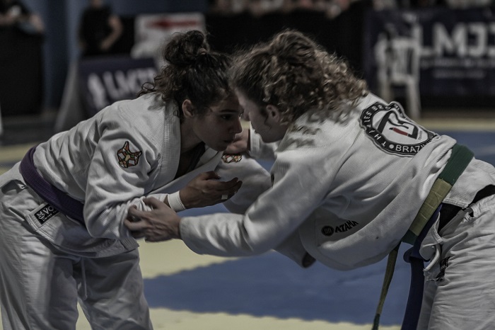 Mulheres vêm com participação cada vez maior no Campeonato Mineiro de Jiu-Jitsu (Foto FOTOP)