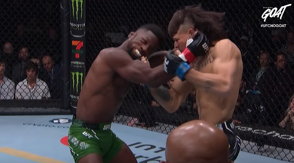 Em ação no UFC 300, Diego Lopes tira nigeriano ‘pra nada’ e deixa Dana White sem reação