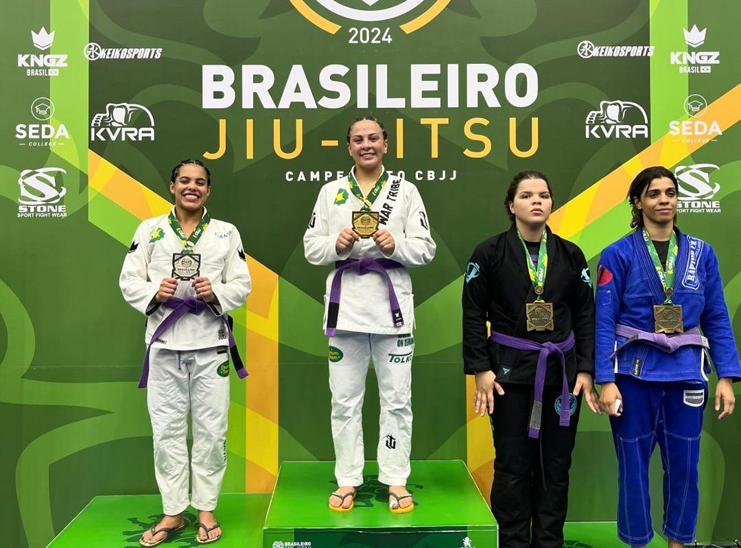 Brasileiro de Jiu-Jitsu: promessa canadense brilha em Barueri (SP) e fatura ouro duplo na roxa