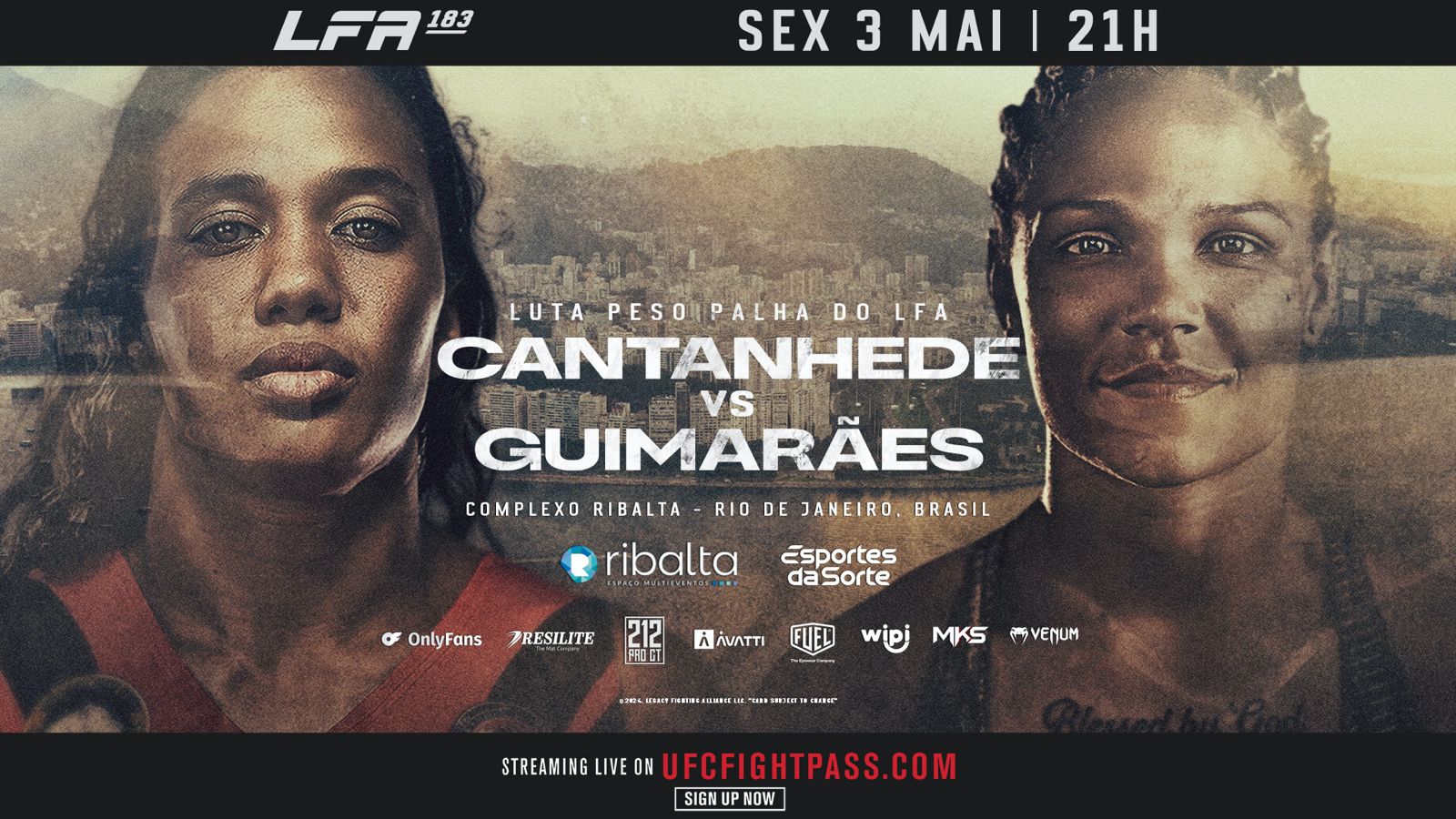 Esquenta do UFC Rio, LFA 183 terá força do MMA feminino e futuras estrelas do Brasil; veja o card