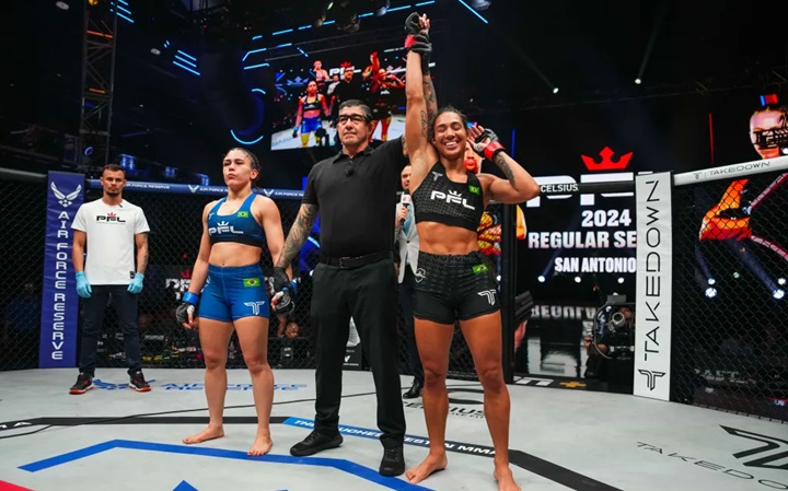 PFL: Taila Santos dá show e se destaca com finalização; Juliana ...