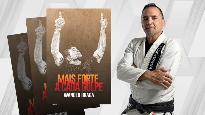 Ícone das artes marciais, Wander Braga lança livro ‘Mais Forte a Cada Golpe’; confira