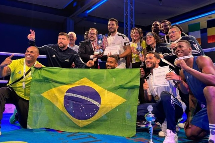 Brasil encerrou o Eindhoven Box Cup como melhor equipe da competição (Foto: Reprodução)
