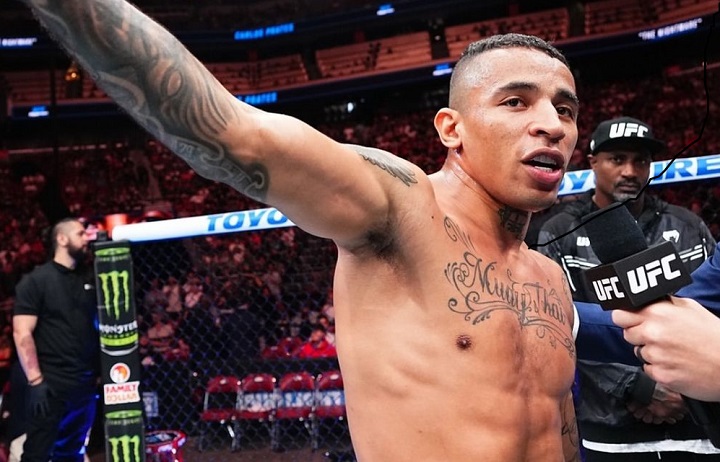 Sensação do UFC, Carlos Prates relembra ‘apavoro’ que levou de Wallid Ismail: ‘Cara c**’