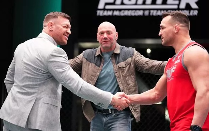 McGregor vs Chandler foi oficialmente retirado do card do UFC 303 (Foto: Divulgação/UFC)