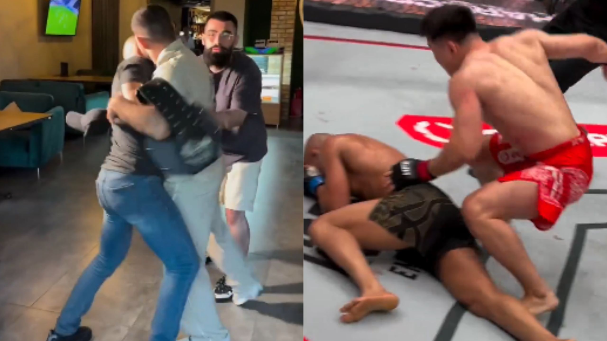 Veterano do MMA, Diego Brandão briga com desafeto em entrevista e sofre nocaute em luta