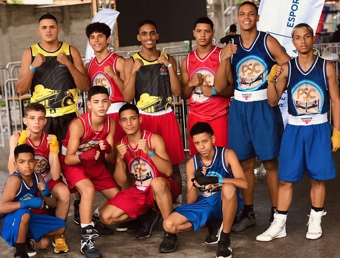 Circuito de Boxe das Comunidades reuniu promessas do Boxe carioca (Foto divulgação)