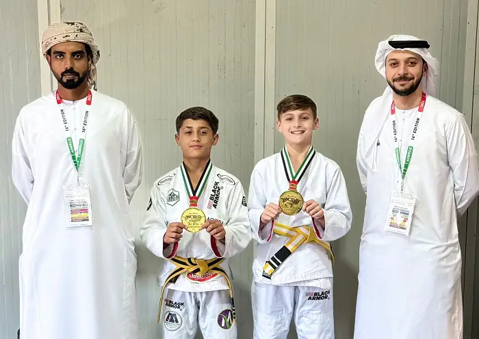 Daniel 220v e Pietro Baseggio roubam a cena com títulos no Abu Dhabi World Youth Jiu-Jitsu Championship