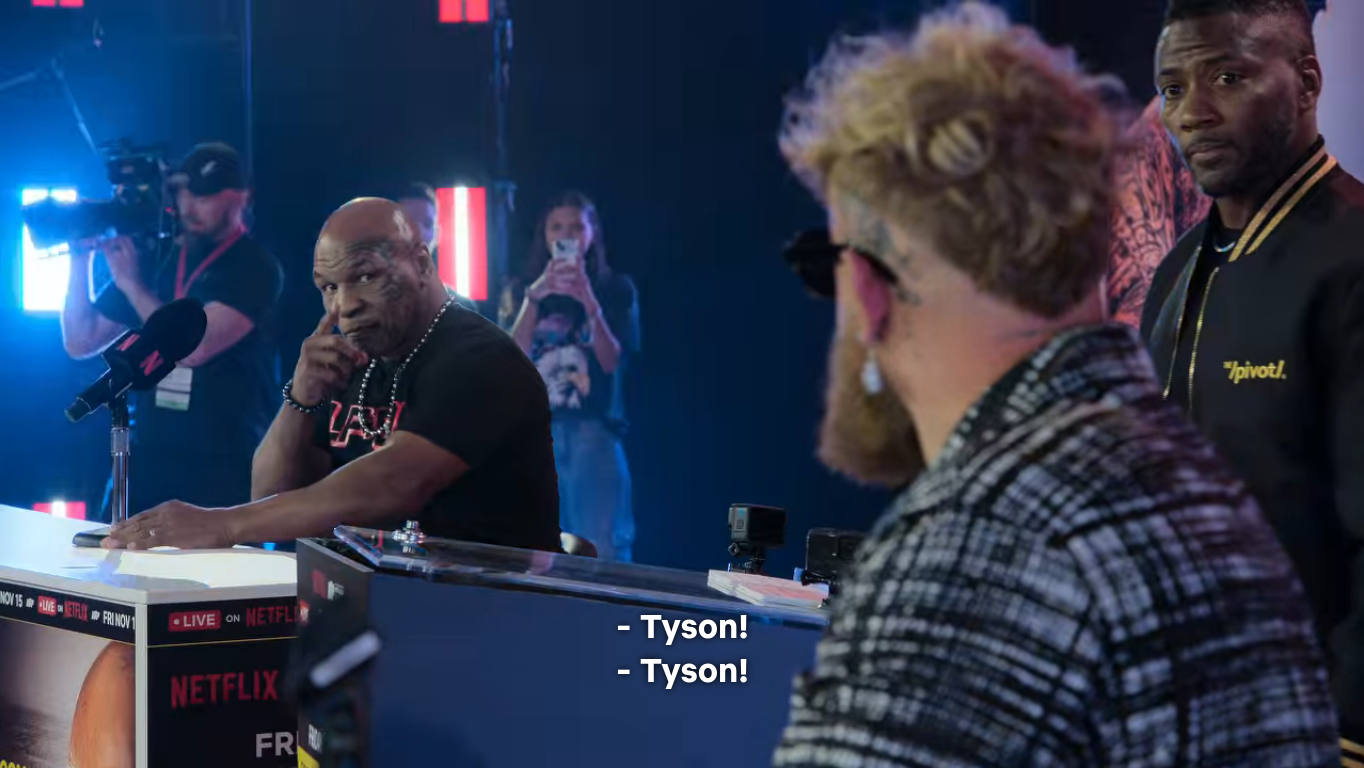 Mike Tyson cita ‘diferença básica’ entre ele e Jake Paul antes de duelo no Boxe; veja e opine