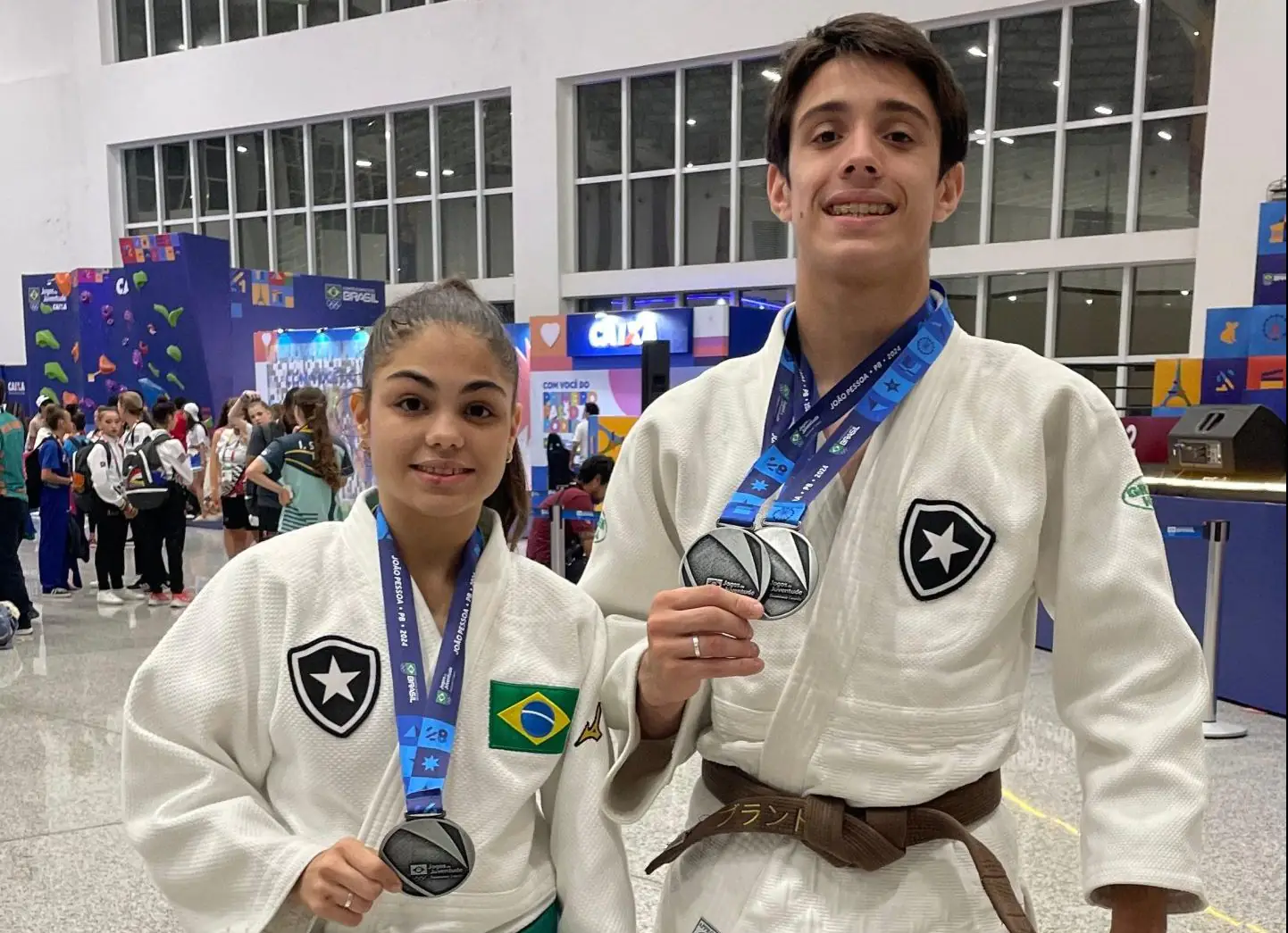 Botafogo Judô conquista três medalhas nos Jogos da Juventude em João Pessoa (PB)