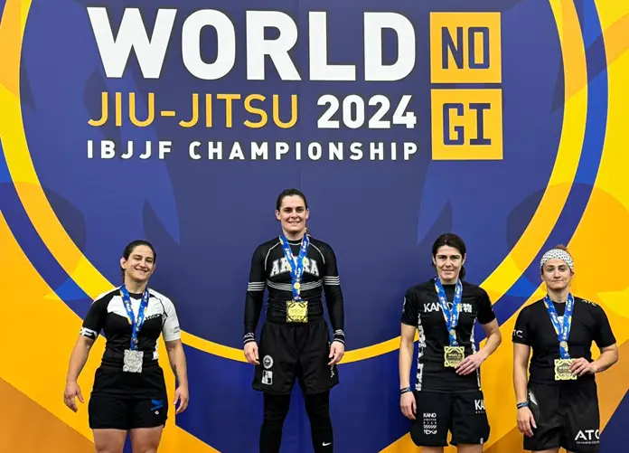 Jéssika Bartoli comemora ouro no Mundial No-Gi: ‘Entreguei tudo de mim em cada luta’