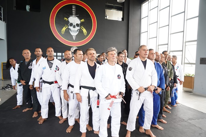 Luiz Fux exalta GM Osvaldo Alves durante seminário no BOPE: ‘Um dos maiores do Jiu-Jitsu’