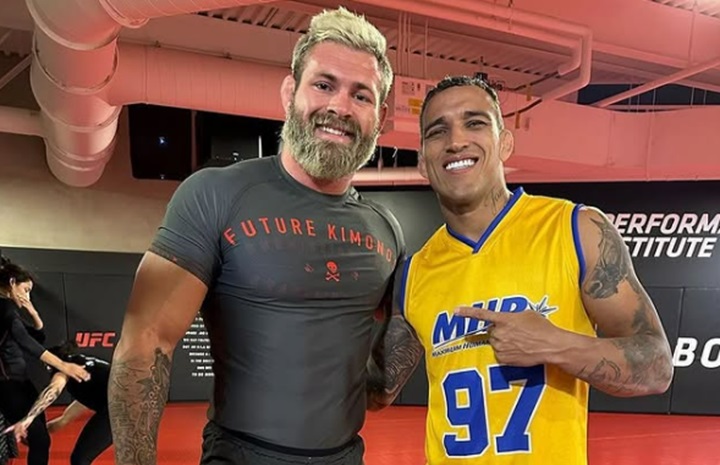 Gordon Ryan se rende a Charles do Bronx durante encontro e declara: ‘Jiu-Jitsu lindo’