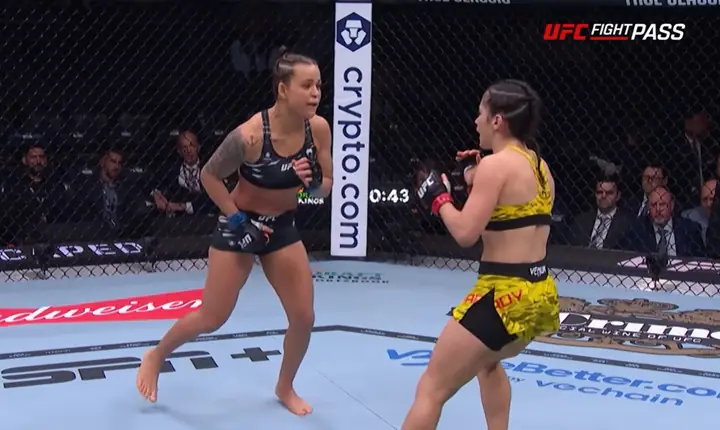 Após vencer no UFC 309, Eduarda Ronda revela novo alvo e faz planos para 2025: ‘Ganhar todas’