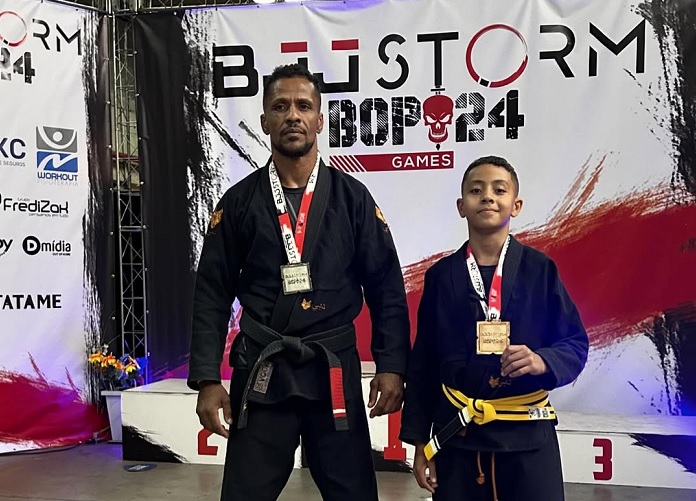 Campeão de tudo no BJJ Storm, jovem Bryan Coliseu desponta no Jiu-Jitsu seguindo os passos do pai