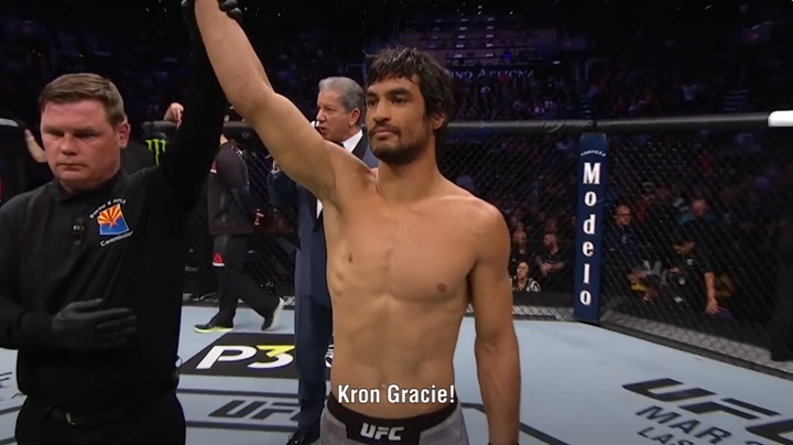 Kron Gracie rebate críticas por ser colocado no card principal do UFC 310: ‘Não me importo com isso’