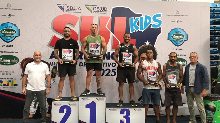 Sul Americano de Jiu-Jitsu Desportivo tem títulos da Double Five e do Instituto Vencedores em Cristo por equipes