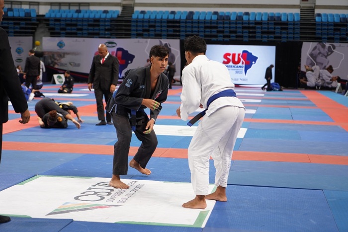 Sul Americano de Jiu-Jitsu Desportivo tem títulos da Double Five e do Instituto Vencedores em Cristo por equipes 2 Sul Americano de Jiu-Jitsu Desportivo ficou marcado por disputas de alto nível (Foto Betamax)
