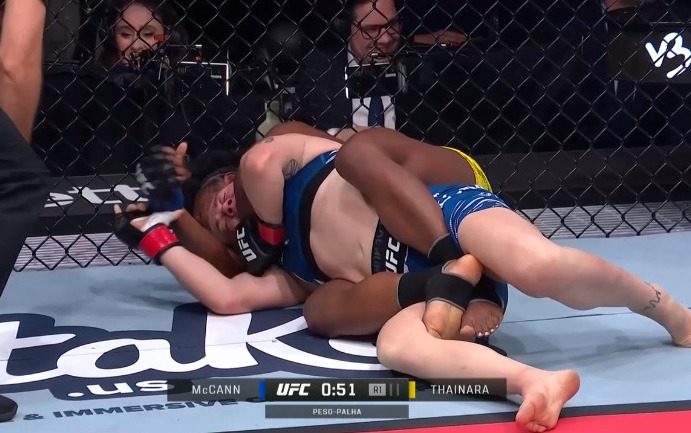 Alexia Thainara estreia no UFC Londres como um ‘furacão’ e finaliza no primeiro round; assista