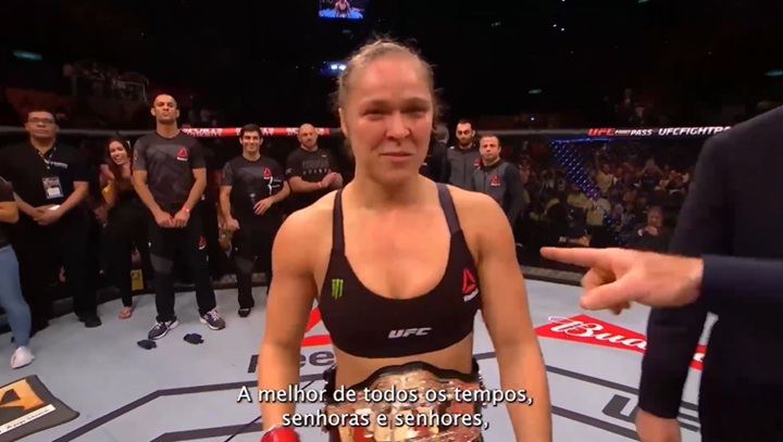Ronda choca em novo relato sobre crises neurológicas: ‘Um jab me deixava praticamente cega’