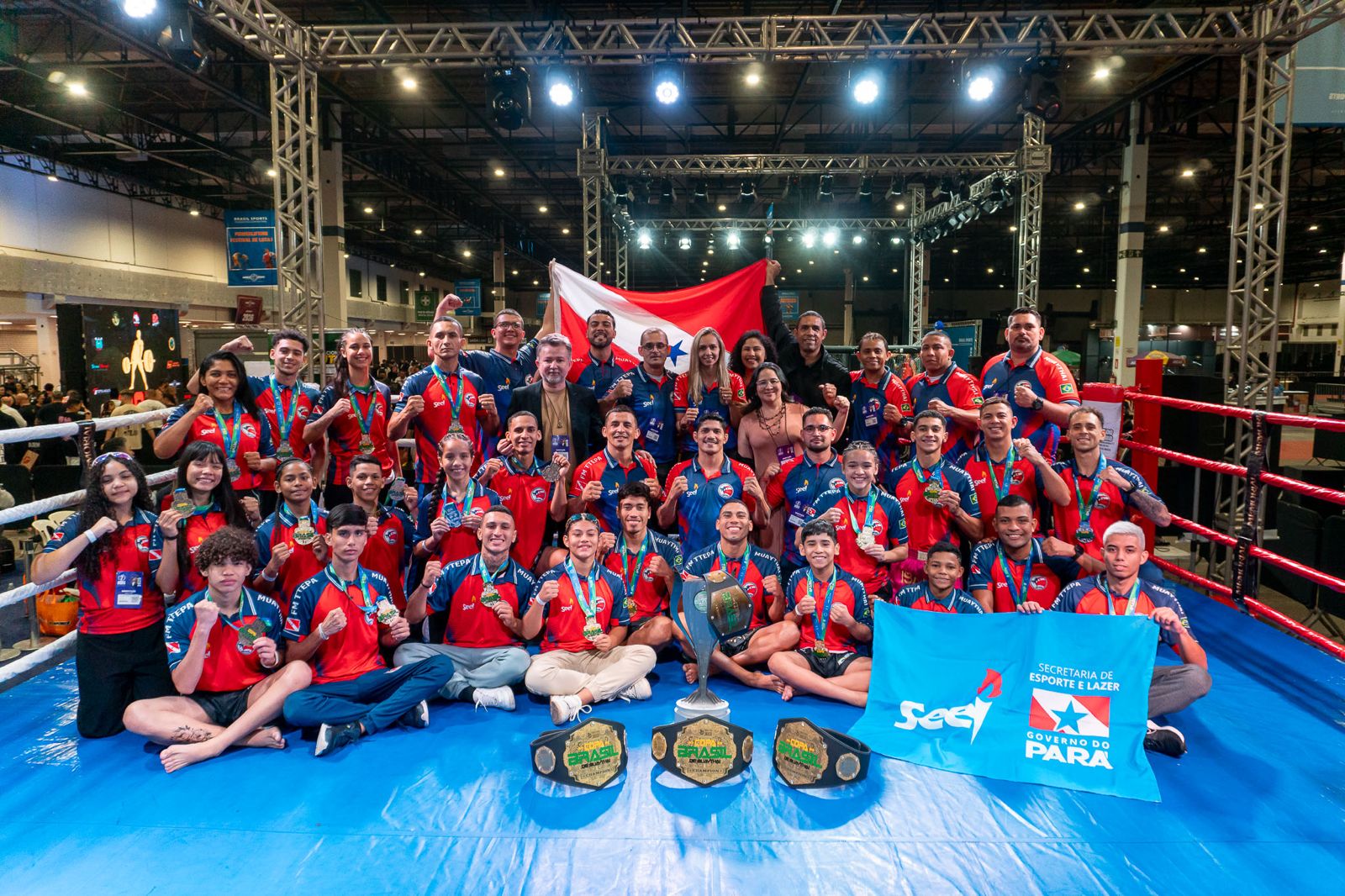Pará domina a Copa Brasil de Muaythai 2025 na Arnold Sports Festival South America; confira