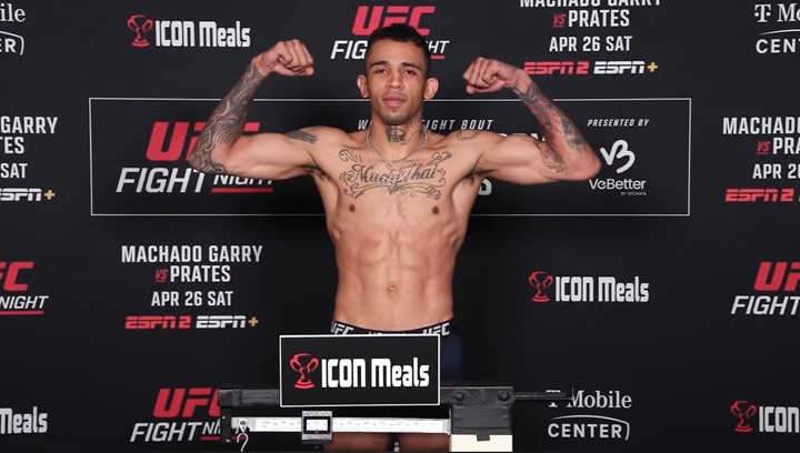 Prates e outros brasileiros confirmados no UFC Kansas City? Veja como foi a pesagem desta sexta (25)