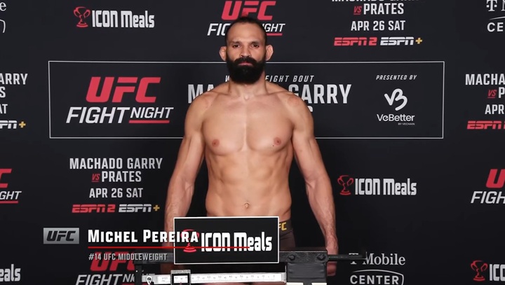 michel pereira pesagem