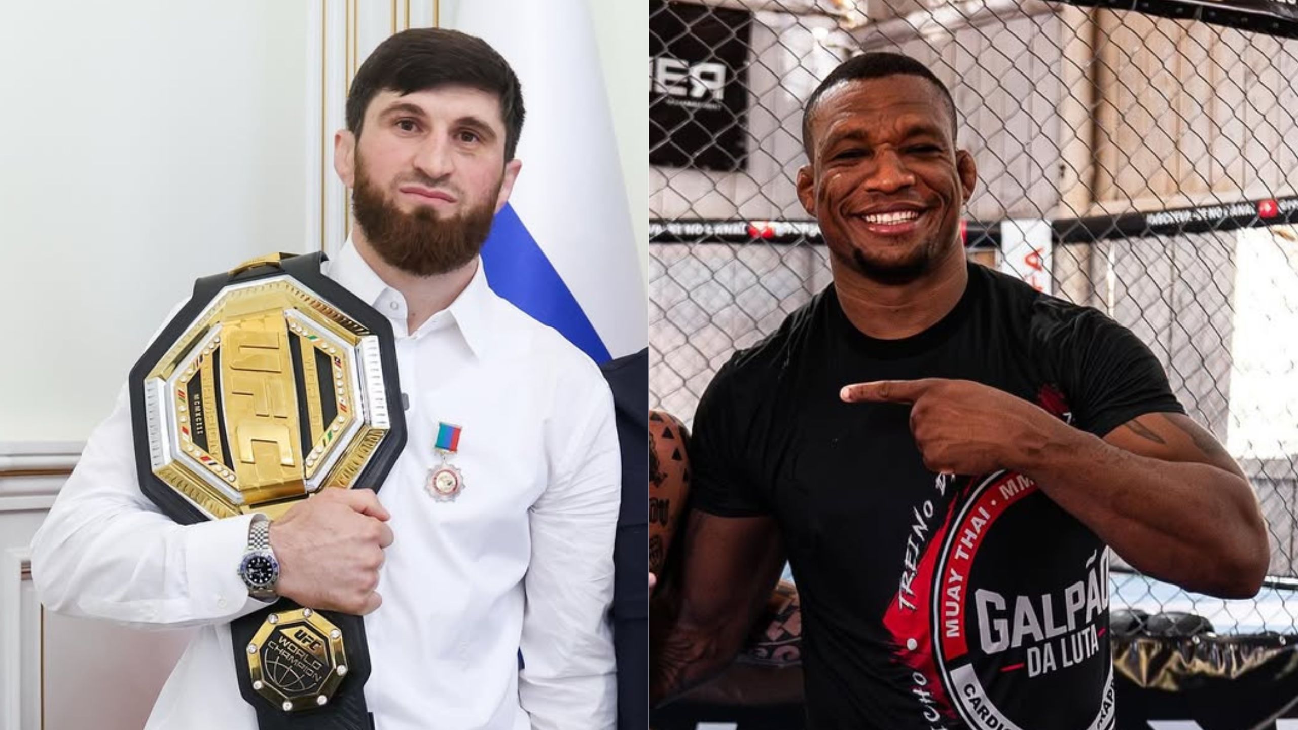 Desesperado para lutar, Ankalaev faz apelo nas redes e recebe proposta de Malhadinho: ‘Aceita?’