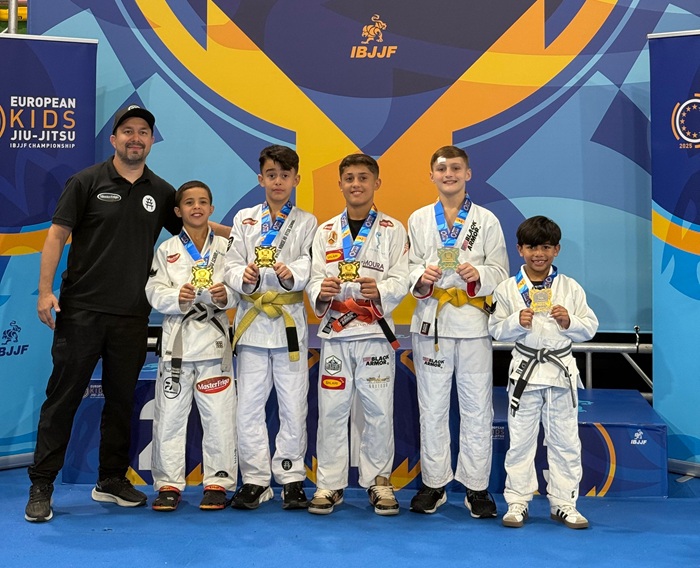 White House Jiu-Jitsu School dá show no Europeu Kids da IBJJF: ‘Participação memorável’