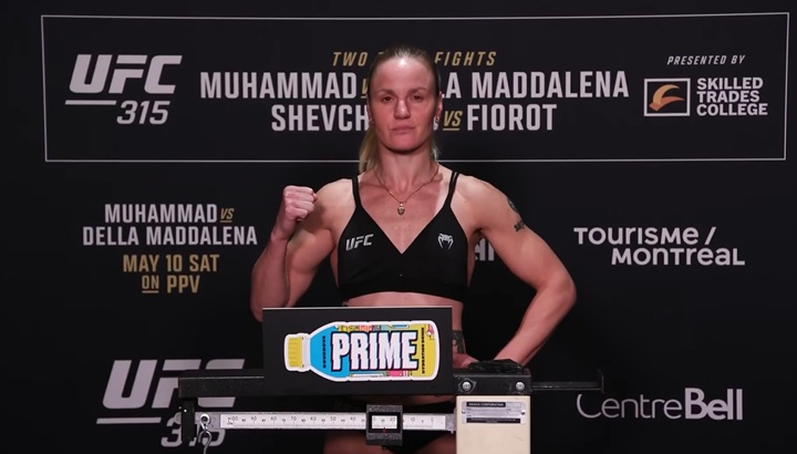 shevchenko pesagem ufc 315