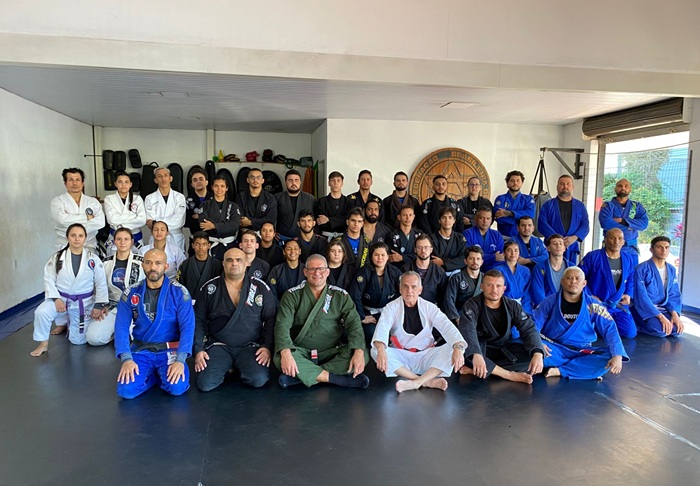 Rafael Carino realiza seminário em Goiânia e exalta nível do Jiu-Jitsu local: ‘Altíssimo’