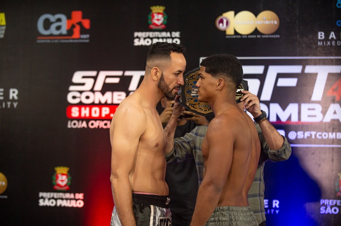 RJ x SP e Muay Thai x Kickboxing: João Carvoeiro e Rodrigo Aparecido disputam título no SFT Combat 57