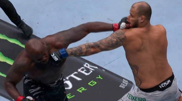UFC Nashville: Lewis nocauteia Tallison Teixeira na luta principal e quatro brasileiros vencem no card