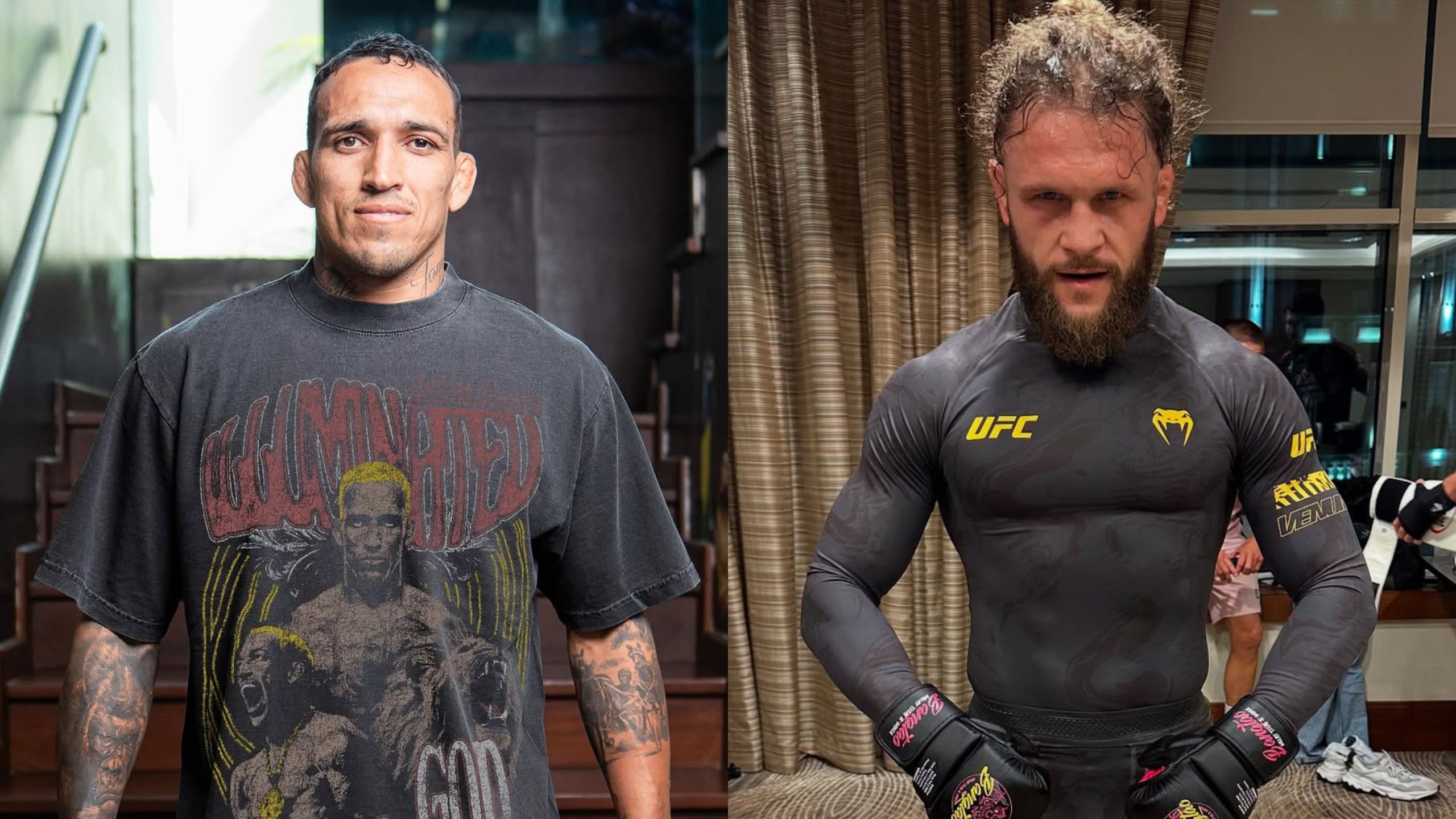 Charles do Bronx vai enfrentar Rafael Fiziev na luta principal do UFC Rio em outubro; saiba