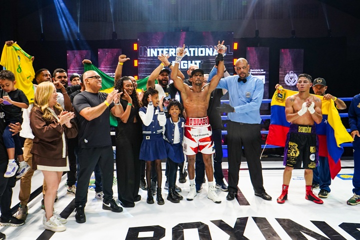 Boxe: Robson Conceição e Hebert Conceição dão show em Brasília e vencem por nocaute; confira
