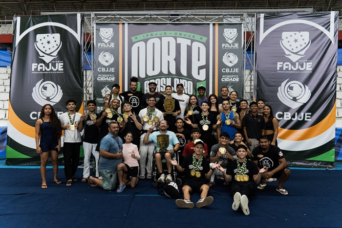 Domínio e eficiência garantem 1º lugar geral da White House Jiu-Jitsu School no Norte Brasileiro da CBJJE/FAJJE